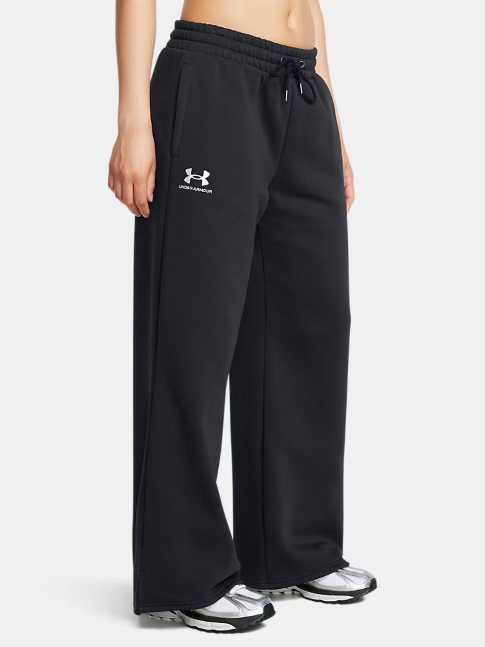 UA Icon Fleece Womens Wide Leg Pants